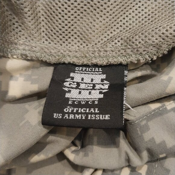 US Military Army Jacket Mens M Digital Camo Soft Shell Hooded Cold Weather - Picture 13 of 14